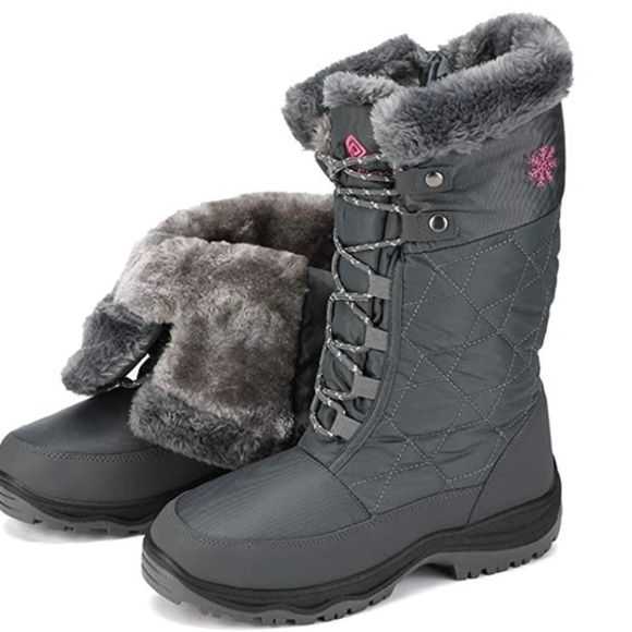 DREAM PAIRS Women's Faux Fur Lined Mid-Calf Winter Boots. Size 9 NWOT - Picture 2 of 9